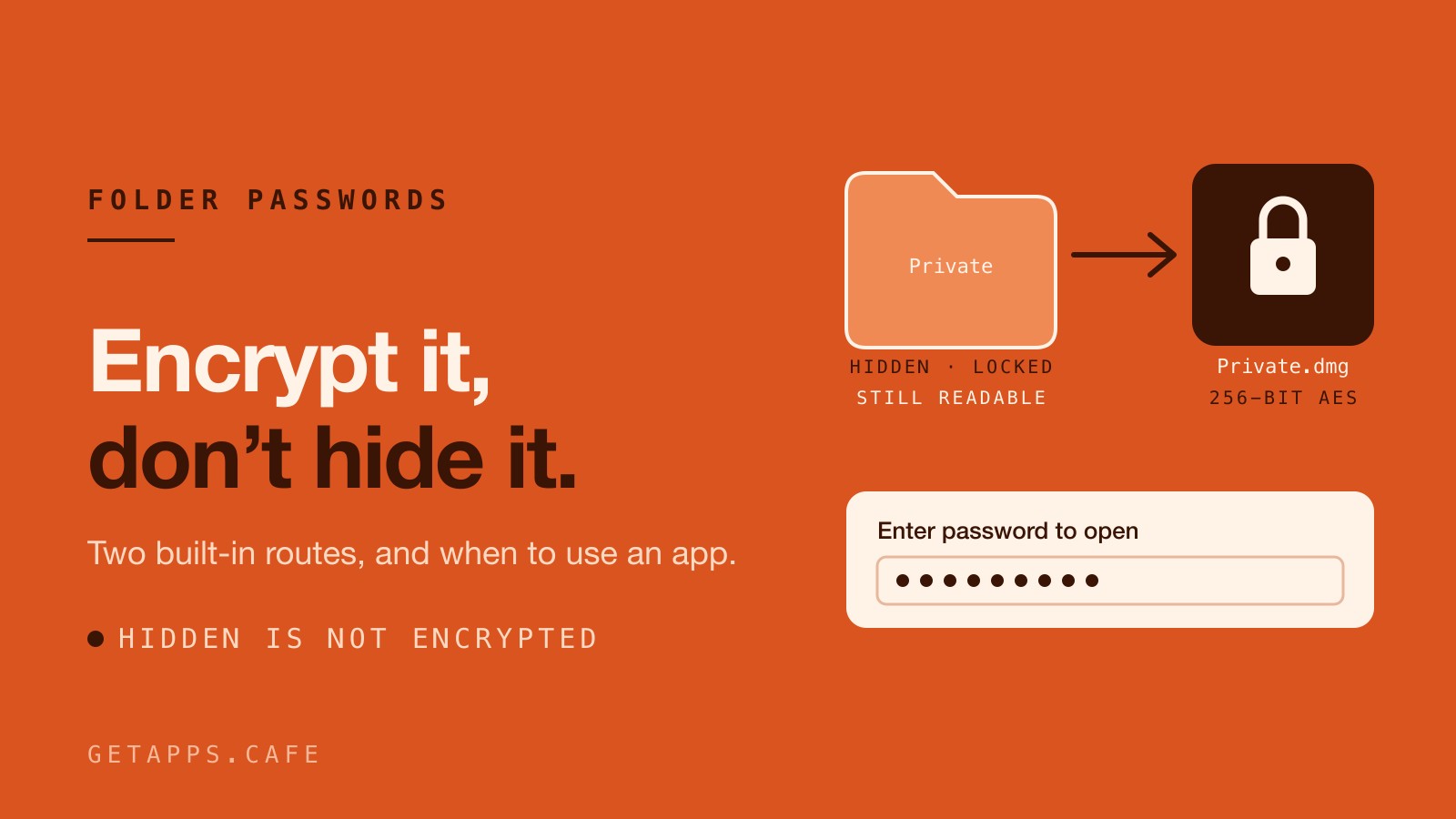 How to Password-Protect a Folder on Mac (Built-in Tools First)
