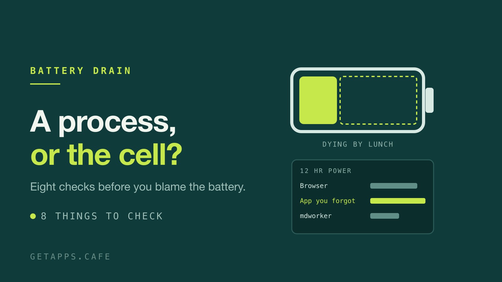 Mac Battery Draining Fast? 8 Things to Check