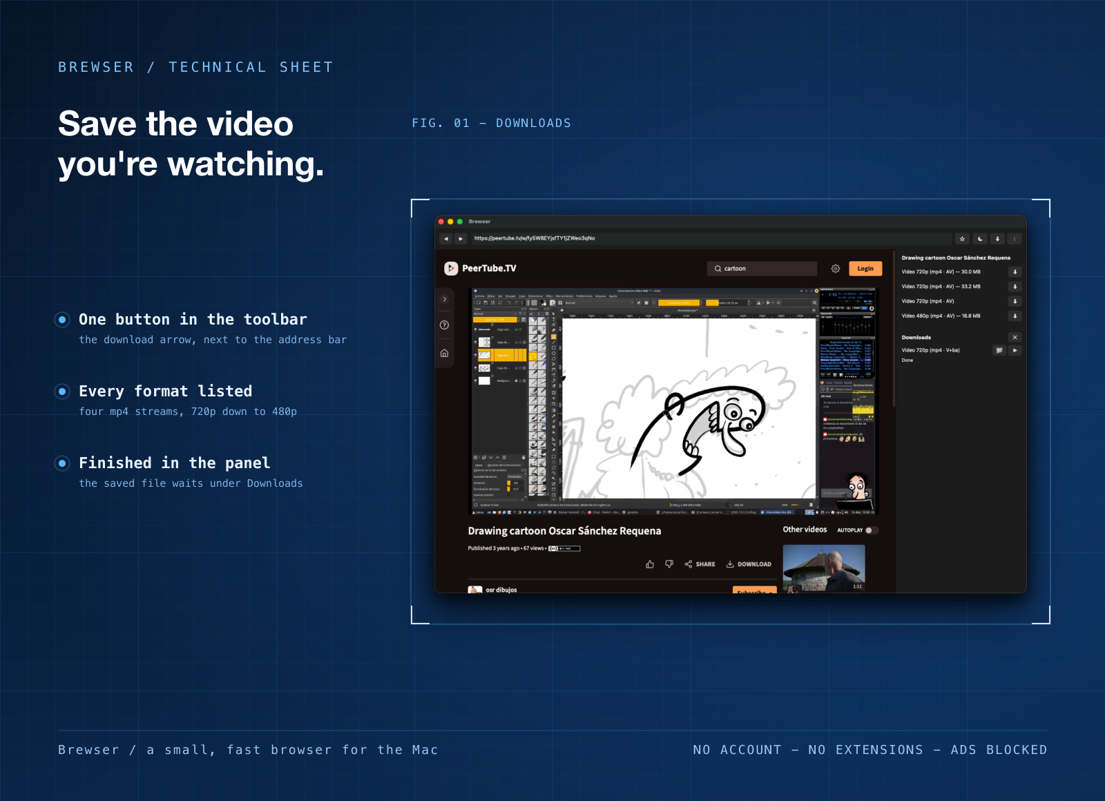 Brewser screenshot 1