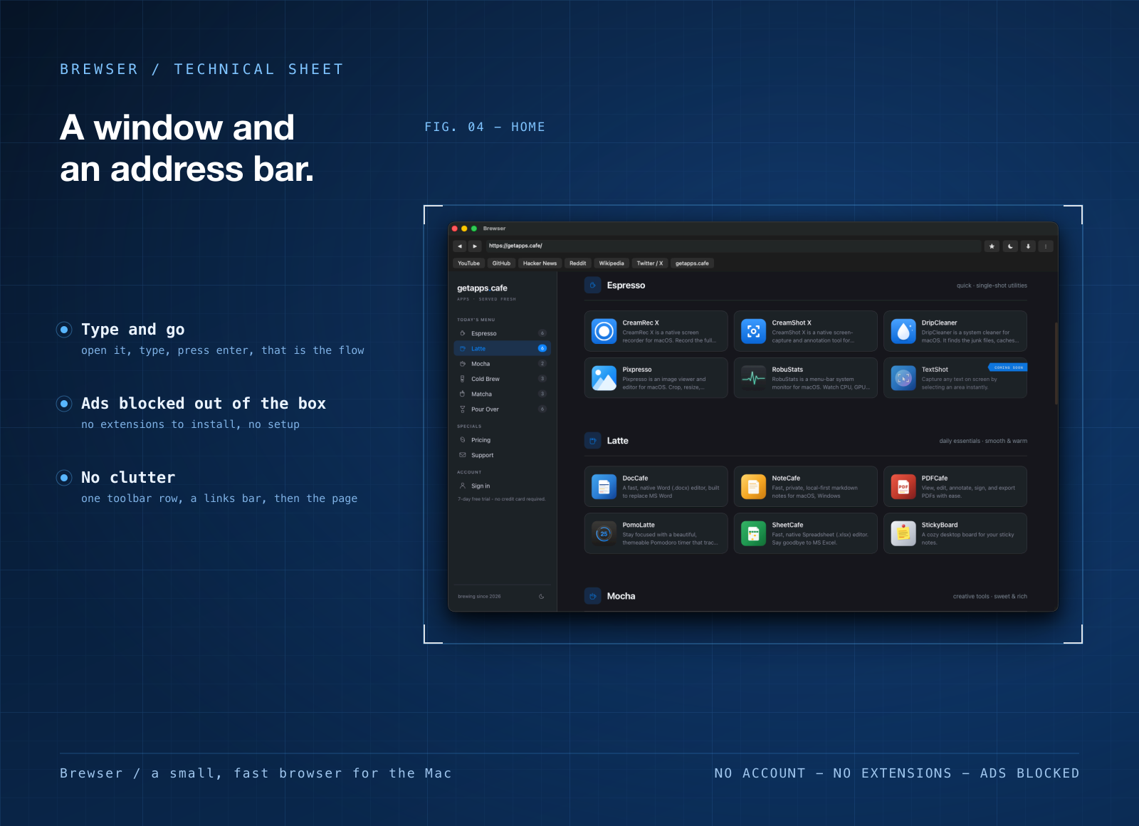 Brewser screenshot 4