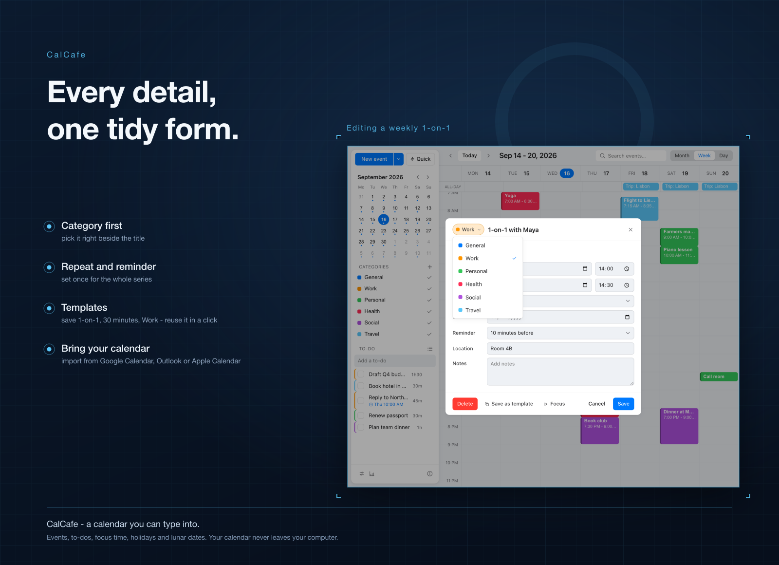 CalCafe screenshot 7