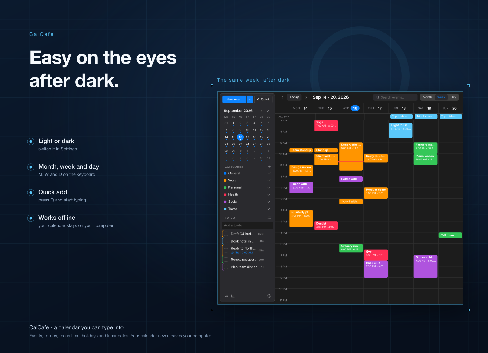 CalCafe screenshot 8