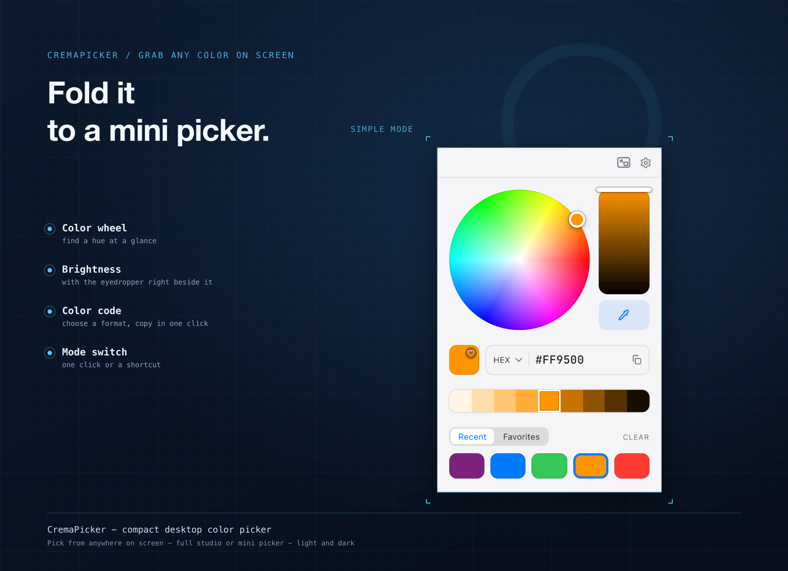 CremaPicker screenshot 3