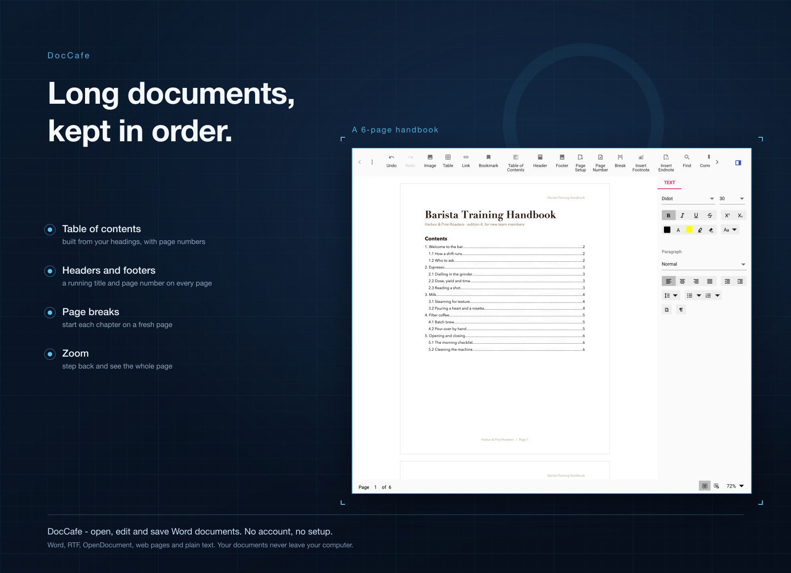 DocCafe screenshot 3