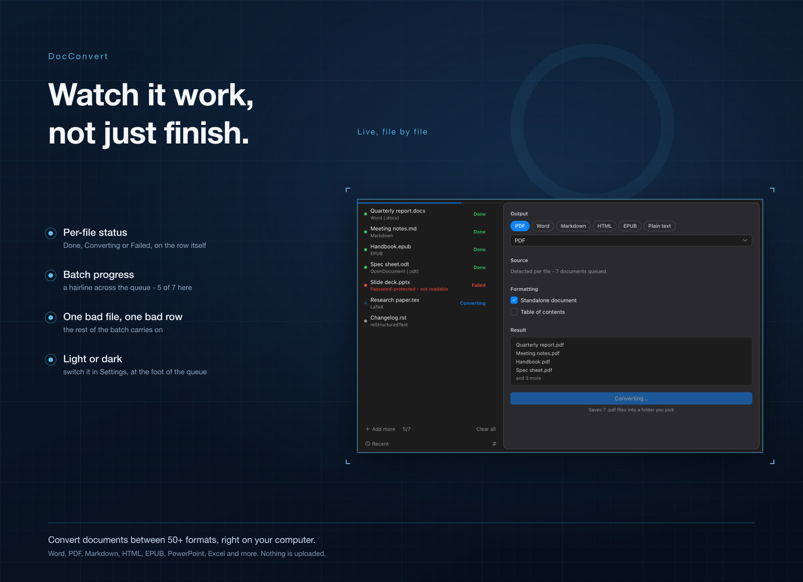 DocConvert screenshot 3