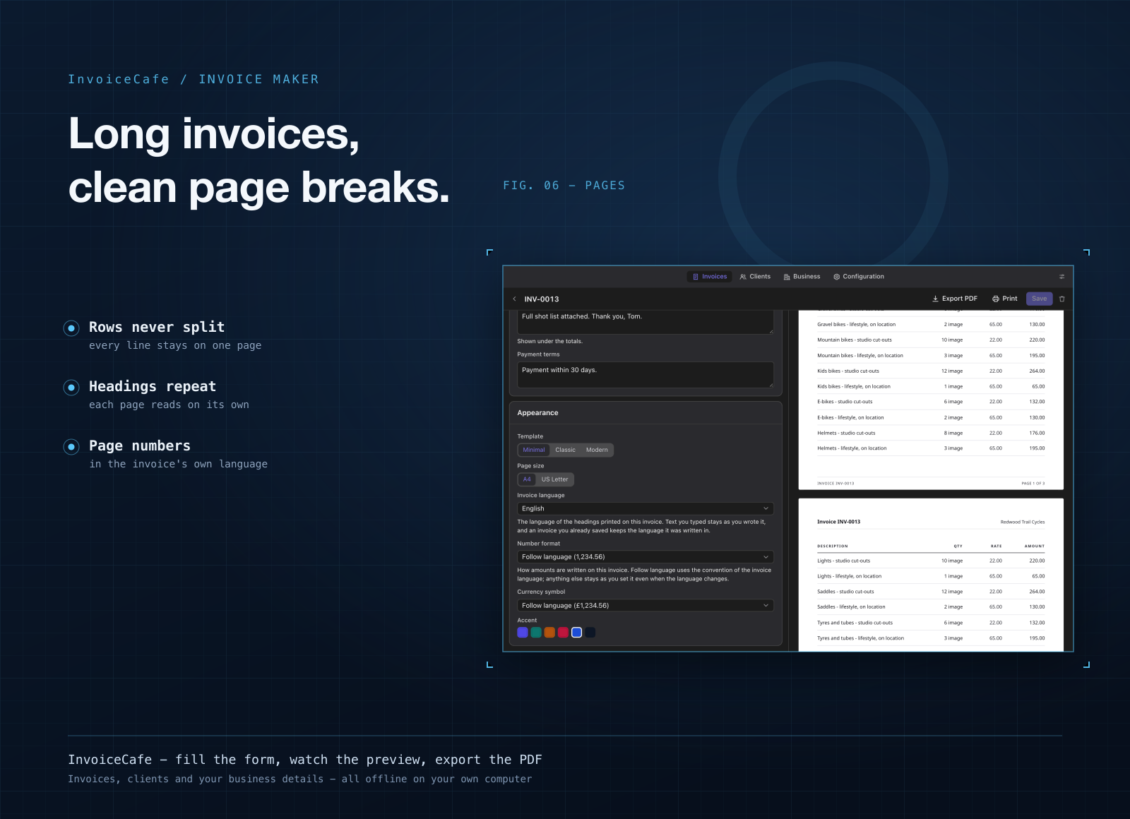 InvoiceCafe screenshot 6