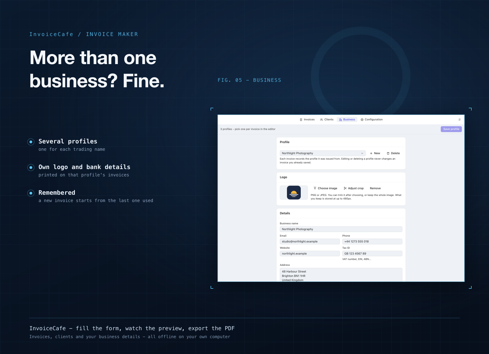 InvoiceCafe screenshot 5