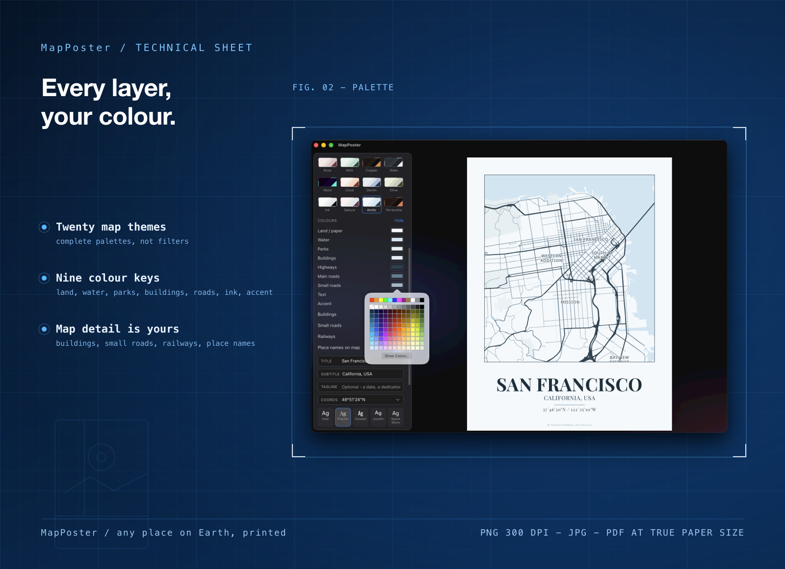 MapPoster screenshot 2