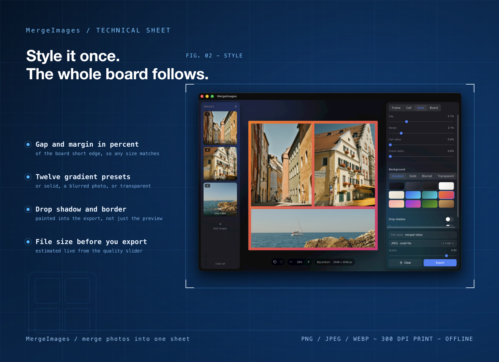 MergeImages screenshot 2