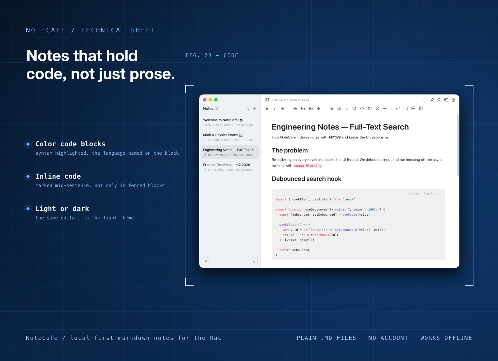 NoteCafe screenshot 3