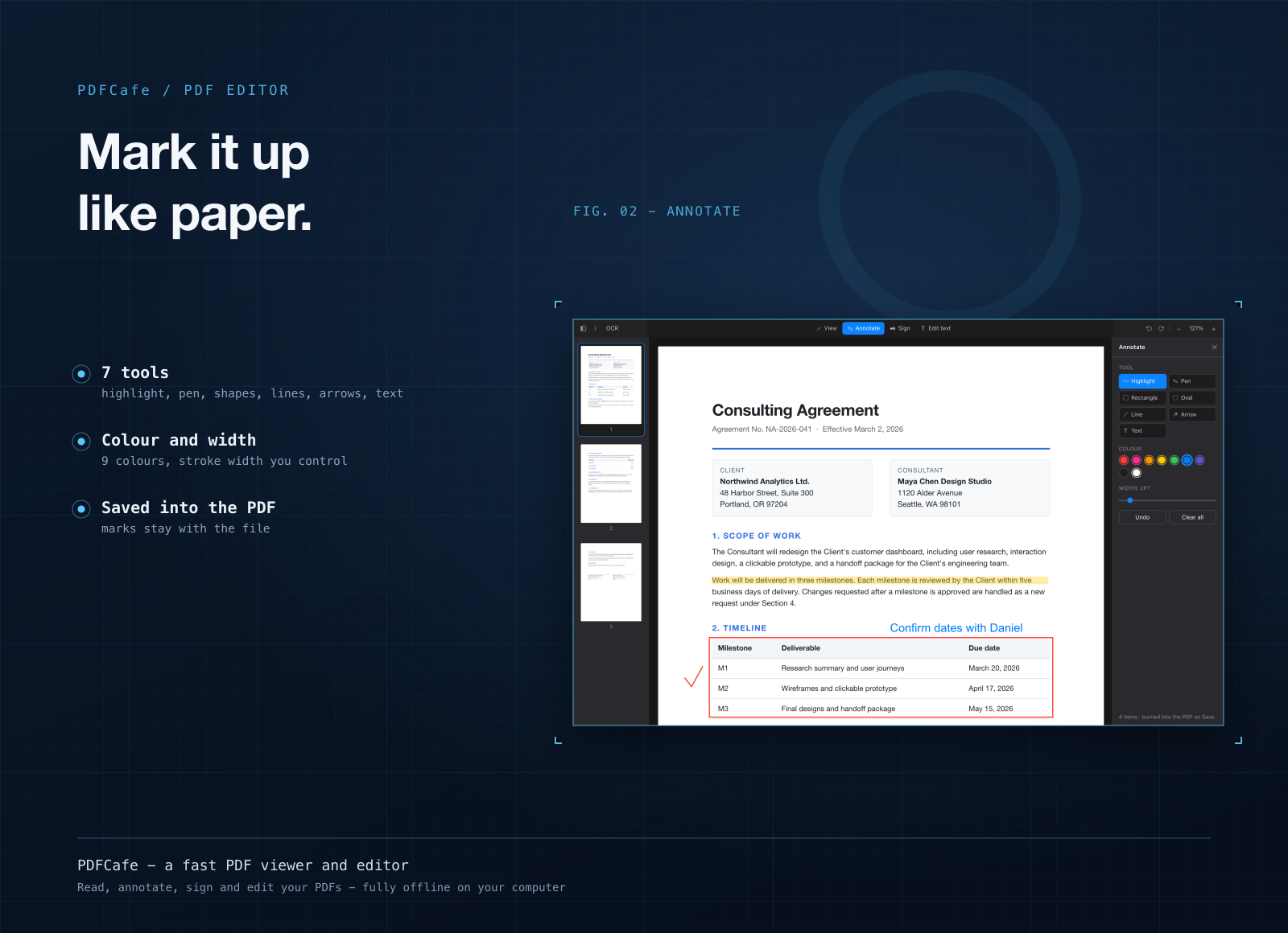 PDFCafe screenshot 2