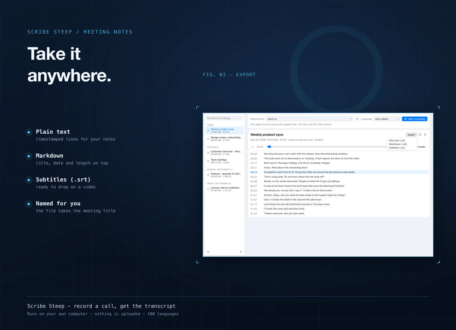 ScribeSteep screenshot 3
