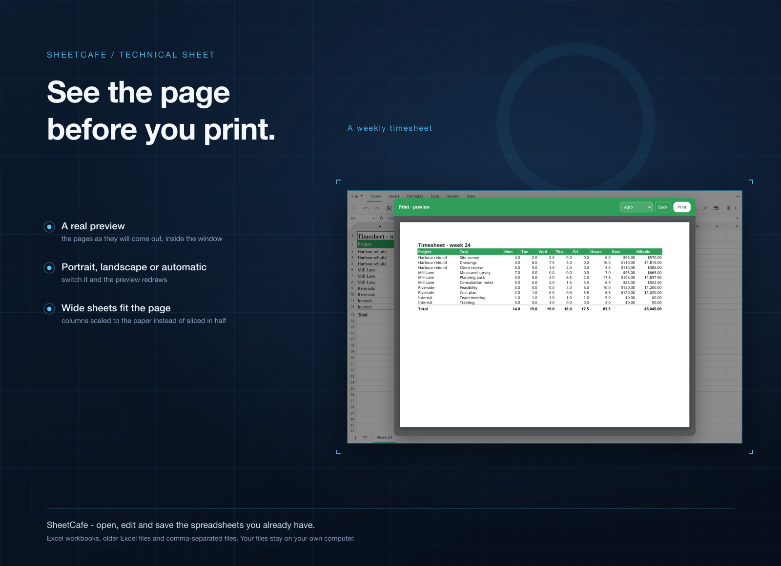 SheetCafe screenshot 6