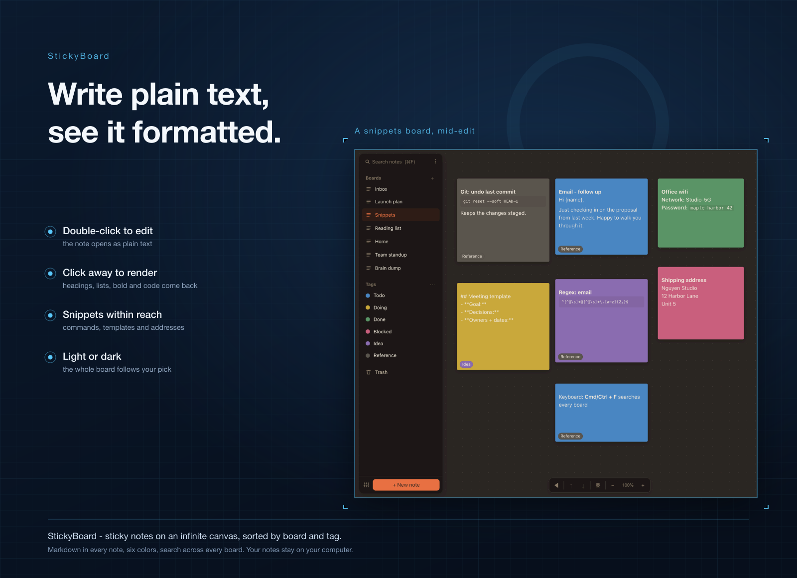 StickyBoard screenshot 3