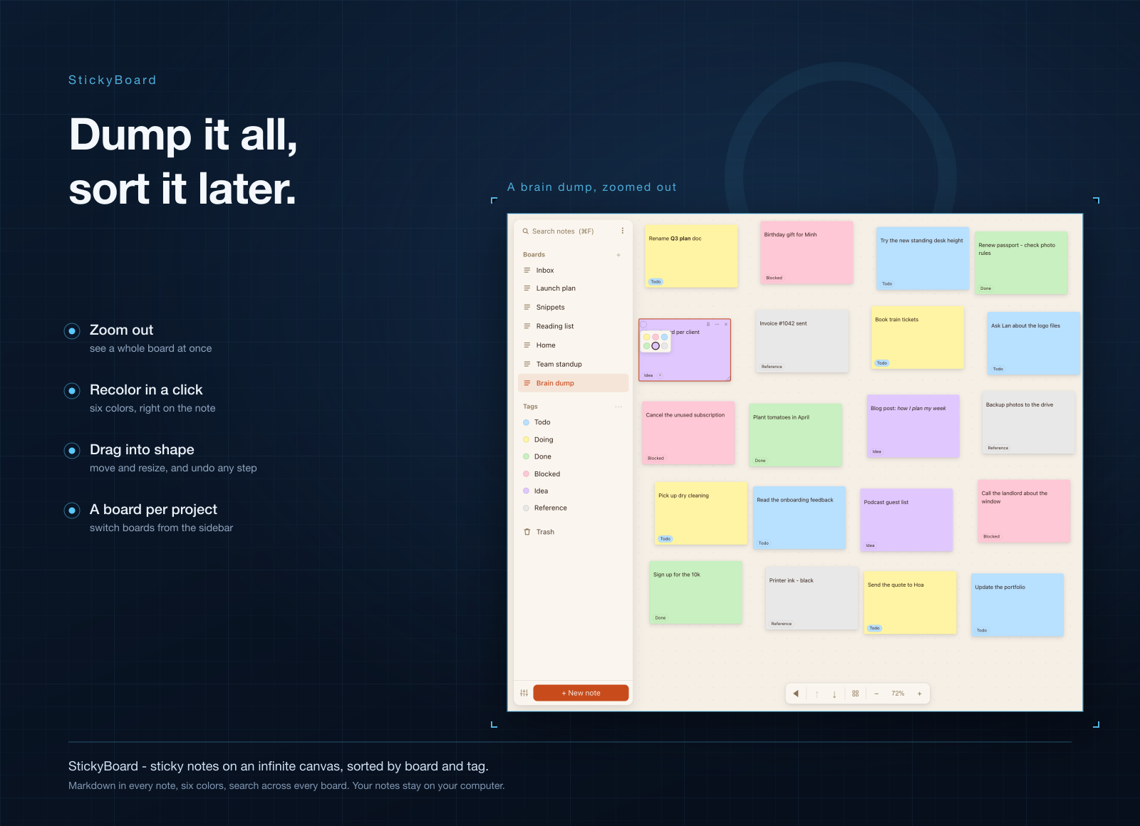 StickyBoard screenshot 6