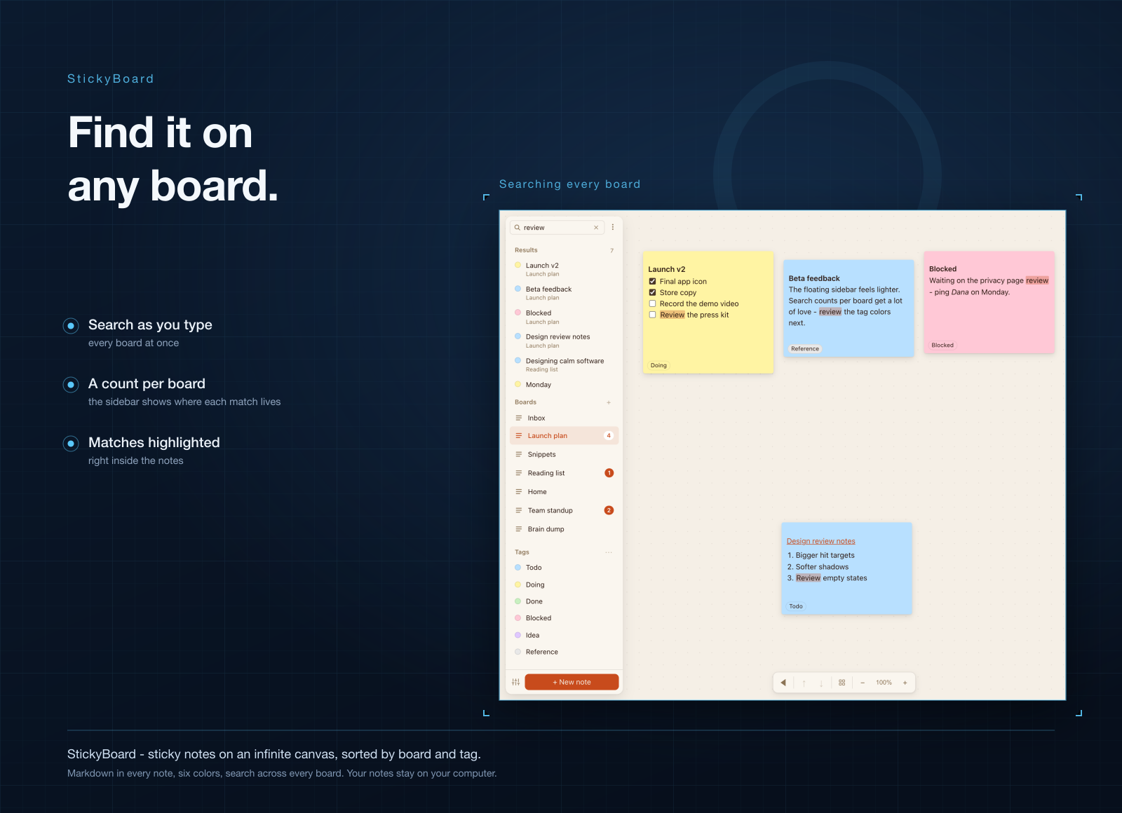 StickyBoard screenshot 4